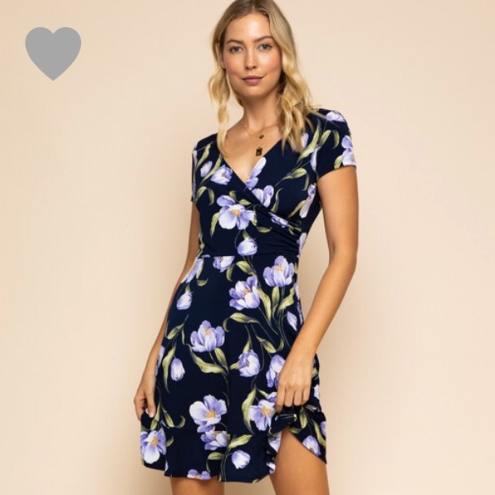 Gilli floral wrap dress (LAST ONE )